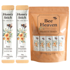 비헤븐 최상급 프리미엄 야생화 자연 꿀스틱, 30개, 12g 30개, 12g