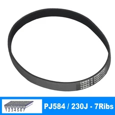 DIY RC 모델 벨트용 VEGA PJ584 230J 3 4 5 6 7 8 9 10 리브, 07 1Piece 7Ribs