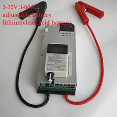 조정 가능한 충전기 146V 100A 리튬 폴리머 이온 배터리 납산 3-15V, [01] 3V-15V 60A