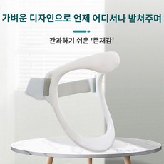 수면용 셀프 턱기 주걱턱 턱관절 자세, 한국 [업그레이드] 귀목걸이