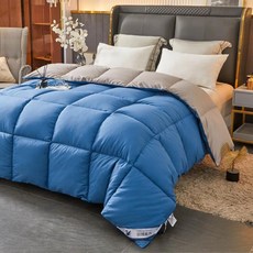 인조 털 이불 성급 호텔 부드럽고 푹신한 싱글풀 사이즈 가을봄용 누빔, 9. 초콜릿