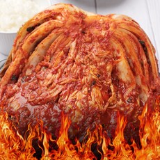 [더본촌] 100% 허벌나게 매운 전라도 실비김치 포기김치 배추김치, 1개, 1kg