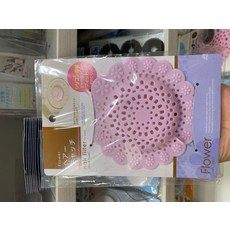 일본 욕조 배수구캡 베란다 배수구 덮개 마게 거름망, 핑크