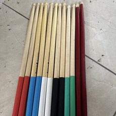 두우둥 드럼스틱 드럼채 연습용 컬러 북채 빅퍼스, 1개