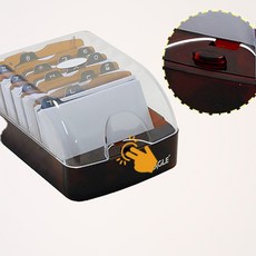 명함통 소형 랜덤 색상 1개 명함정리 데스크정리 강템