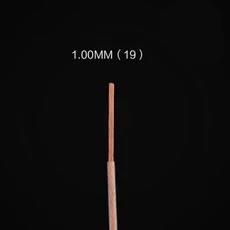 6N OCC 오디오 스피커 케이블 홈 시어터 용 0.2/0.5/0.75/1/1.5/2/2.5mm 정사각형 단결정 구리 와이어 앰프, 02 10미터, 02 1.0 square