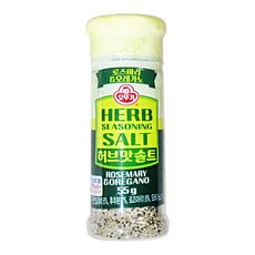 오뚜기 허브맛 솔트 로즈마리 오레가노 55g 1개 소금