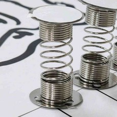 차량용 오뚝이 diy 장식 스프링 1.5cm 수제 공예 재료 인테리어 소품 만들기, 1개, 상세페이지 참조