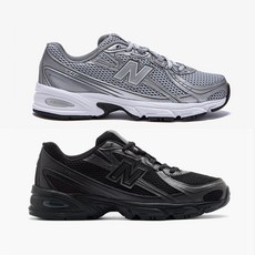 뉴발란스 740 커플 운동화 발편한 발볼넓은 키높이 U740BO2 U740SG2