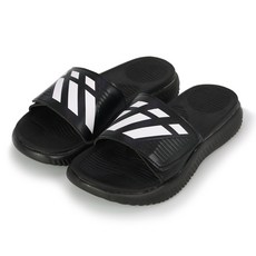 omggoodshoes Omaegood 6線魔鬼氈拖鞋, 245-(3), 全黑