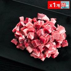 명불허전 미식늑대 양어깨살(큐브) 1kg 간편한 캠핑 양고기 바베큐 캠핑 펜션 감성요리, 1개