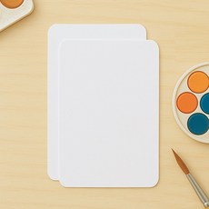 단어카드 아트페이퍼 캘리 양면 무지 종이카드 100매 10x15cm, 본상품, 상세페이지 참조, 상세페이지 참조