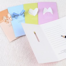 쏘쏘 축하 카드 메세지카드, 앤젤 - 퍼플