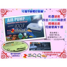 B.Q.Q 七星不斷電打氣機 LUXE-3003, 1個, 隨機出貨(不指定廠牌)