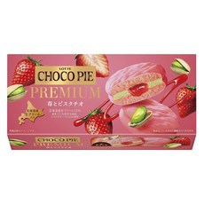 일본롯데 초코파이 프리미엄 딸기와 피스타치오 6개입, 1개