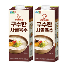 정식품 간단요리사 구수한 사골육수 12개, 1개, 950ml