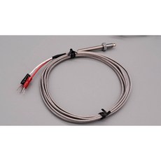 K型感溫棒 熱電偶 1/4/螺絲牙 線長2米 (K-Type-14UNC-2M-SU MAX205 ), 1個, 標準規格(照標題)