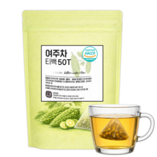 국산 여주차 티백 100% 여주티백, 1개, 50개입, 1.2g