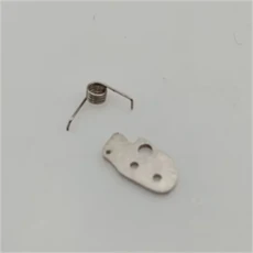 1개 펀서 아니큐빅 코브라 S1C 3D 프린터 익스트루더 스테인리스 스틸 플랩 및 스프링 교체 부품 레이저 컷, 01 spring and flap