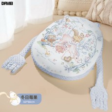 DFMEI 嬰兒斜坡枕防吐奶斜坡墊防脹氣二合一餵奶神器安撫躺睡護脊趴趴枕, 【冬日莓果】●拍打款防吐奶