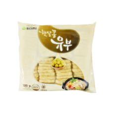 신미 햇살콩 유부 우동토핑 냉동 500g, 6개