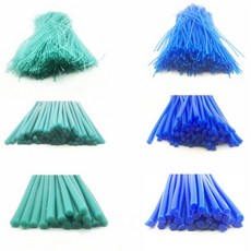 보석 주조 용접 성형 도구에 대 한 1 상자 파란색 녹색 왁스 스트립 라인 열, 10 green 4.5mm
