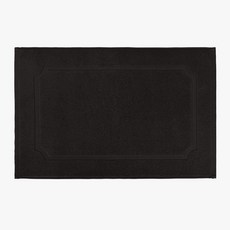 테리파머 1+1 모던스퀘어 면규조토 2장 호텔발매트 욕실발매트 주방발매트 현관발매트 거실매트 주방매트 규조토 면발매트 매트, 제트블랙 1장+제트블랙 1장