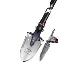 엔지니어삽 다기능 아웃도어 솔져삽 차량탑재 싱글, U. G53G55 세트 표준 버전