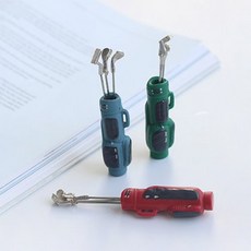 카라멜샵 미니 골프채세트 미니어처 3color, 그린