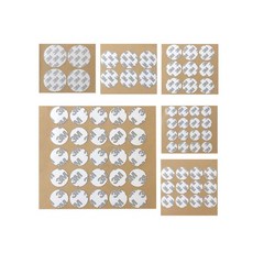 매장 인테리어 소품 원형 양면테이프 20~50mm 투명, 50mm