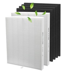 [ 1264976 ] AP-1512HH 코웨이 및 에어메가 200M 공기 청정기용 교체 필터 트루 헤파 2개 탄소 필터 4개 부품 번호 3304899와 비교, [ 1264976 ] AP-1512HH 코웨이 및 에어