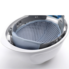 k2 여름철 안전모 땀 흡수 쿠션감있는 에어메쉬 안전모내피, 2개, 그레이