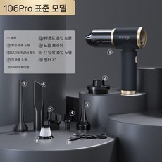 사랑 토템 무선 자동차 청소기 2in1, 06.5세대 표준(필터x1)