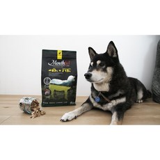 Mouthful毛師傅 鮮寵糧 全新肉塊凍乾配方 狗飼料 狗糧 高蛋白 安格斯黑牛 柴犬推薦飼料 原肉凍乾, 1個, 羊