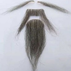 사극수염 콧수염 턱수염 분장 연극 개인 할아버지 방송 선비수염 노인 촬영 옛날