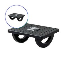 쌍문상회 지금 필요한 사무실 발판 의자 컴퓨터 흔들이 풋레스트 블랙 발받침대 31872EA, 본상품