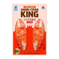 대림 (대림) 스노우크랩킹 오리지널, 140g, 2개