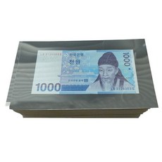수도문화사 지폐 보관 파켓 100매 화폐 수집용품, 1개