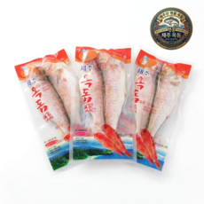 [참참밥상] 명품 제주 손질 반건조 옥돔, 3개, 130g