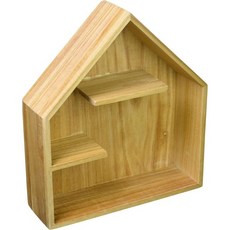 다이카이 디스플레이 픽스처 나무 바움 3단 벤치 내추럴 83422W x D 4.3 H 2.6 인치(12 11 6.5 cm), NT, home