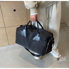 多功能短途旅遊包 運動包, 黑色, 1個