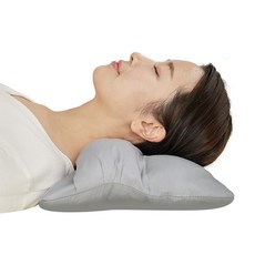수니홈 바른 경추 베개 모달 바이오폼, 1개, 그레이