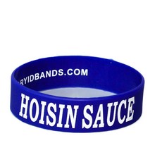 요리 ID 밴드 실리콘 병 라벨 HOISIN 소스 프린트 16-24온스 준설 셰이커 및 스퀴즈 내구성 있는 식품 전문가용 등급 1팩에 맞습니다