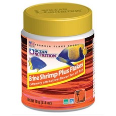 오션뉴트리션 브라인슈림프 플레이크 관상어사료, 70g, 2개