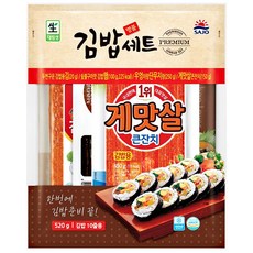 사조 대림 명품김밥세트, 520g, 2개
