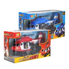 드림 레스큐 경찰 소방 헬기 사운드 헬리콥터 프로펠러 회전 장난감, 경찰 헬기