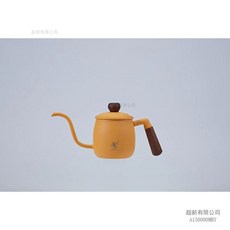 OUBOSEN 手冲咖啡壶 304不锈钢 长嘴, 1套, A款亮黃-旗艦版(清倉), 450ml