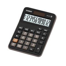 카시오계산기 MX-12B AX-12B DX-12B 블랙 계열, 1개, MX-12