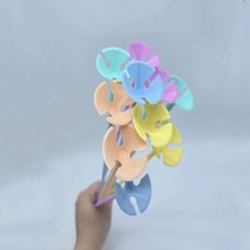 풍선 막대 스틱 컵 장식 10개 세트 클립 고정 파티 생일 만들기 재료, 1개, 상세페이지 참조