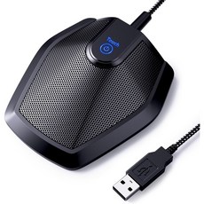 TONOR 컨퍼런스 USB 마이크 화상 회의용 전방향 콘덴서 PC 마이크 녹음 G11